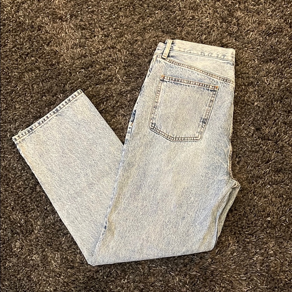 Fashion Nova Light Blue Flare Jeans